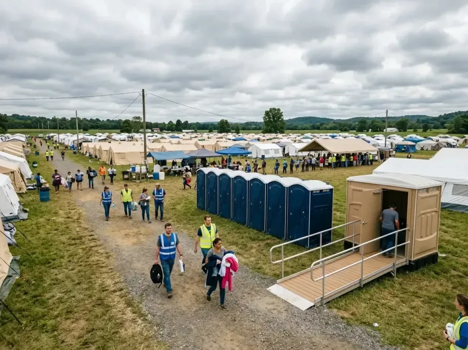 disaster-relief-camp-restrooms-010 — frequently asked questions, Dumpster & Portable Bathrooms Rental in Wiggins, MS